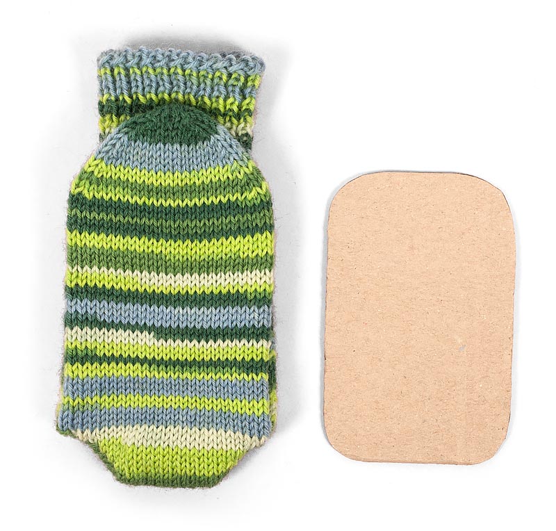 Sockenbremse auftragen - Socken vorbereiten