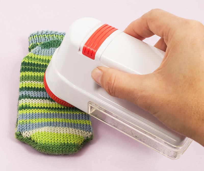 Sockenbremse auftragen - Socken rasieren