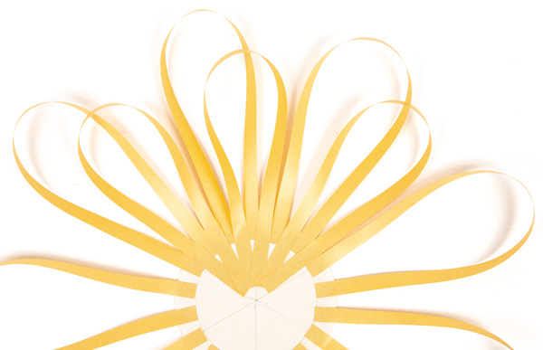 Sonnenspiegel basteln - Schritt 12