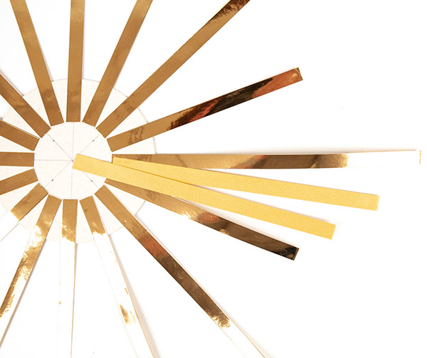 Sonnenspiegel basteln - Schritt 26