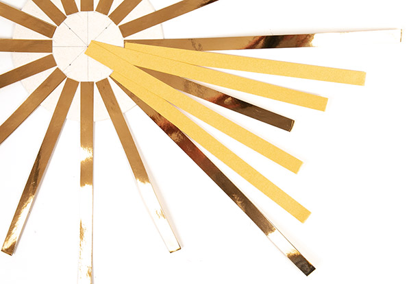 Sonnenspiegel basteln - Schritt 27