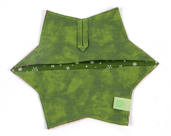 Sterntopflappen nähen - Schritt 10 Sterntopflappen nähen - Schritt 10