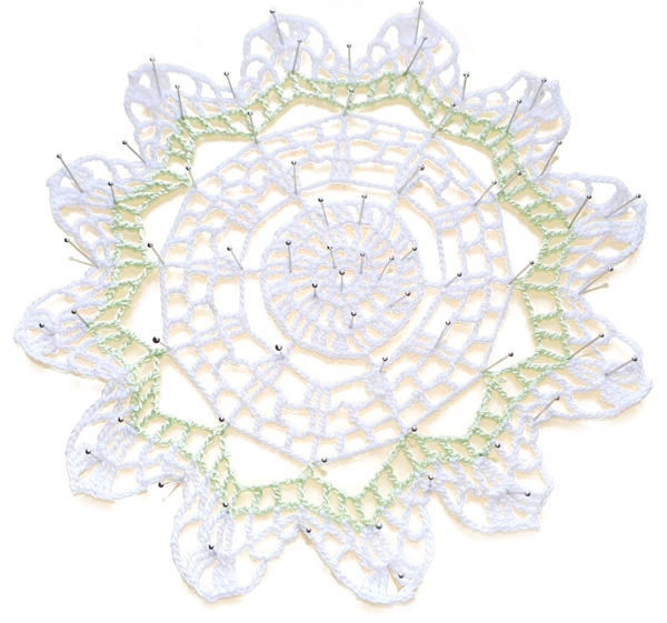 Traumfänger häkeln - Schritt 2 Traumfänger häkeln - Schritt 2