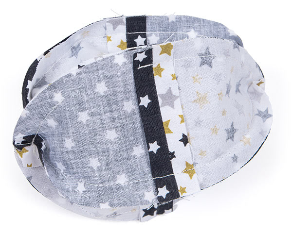 Christbaumkugeln aus Stoff nähen - Schritt 7 Christbaumkugeln aus Stoff nähen - Schritt 7