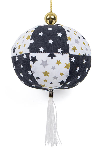 Christbaumkugeln aus Stoff nähen - Schritt 10 Christbaumkugeln aus Stoff nähen - Schritt 10