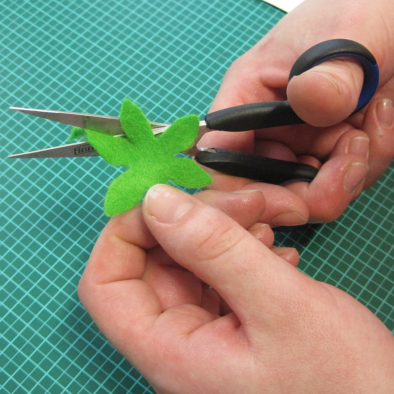 Stofferdbeere nähen Schritt 6