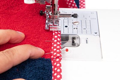 Strandtuch nähen - Schritt 10