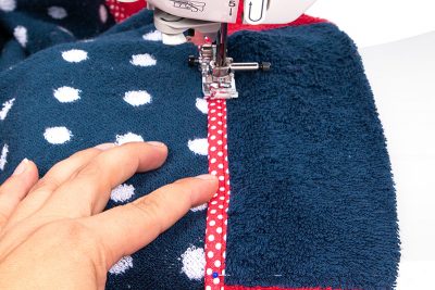 Strandtuch nähen - Schritt 14