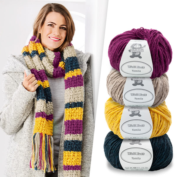 buttinette WSV 2021 Strickidee mit Woll butt Yamila buttinette WSV 2021 Strickidee mit Woll butt Yamila