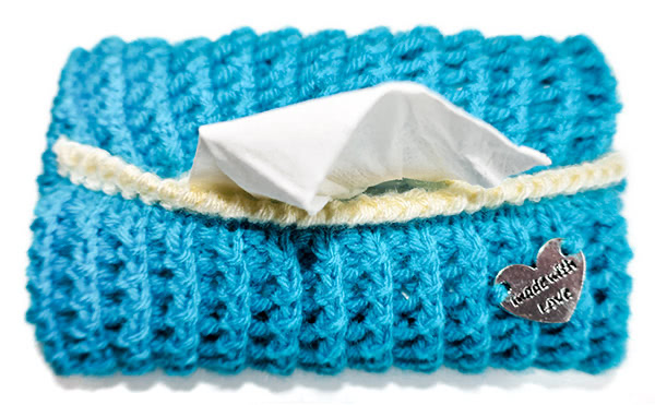 Taschentuchbox stricken - Schritt 5