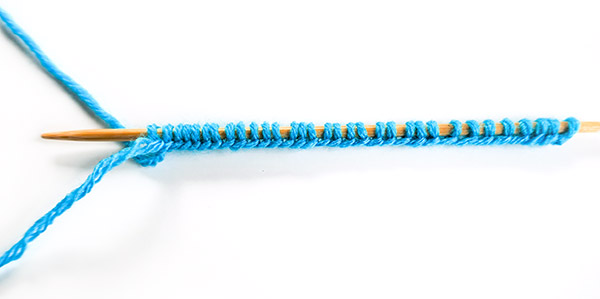 Taschentuchbox stricken - Schritt 1