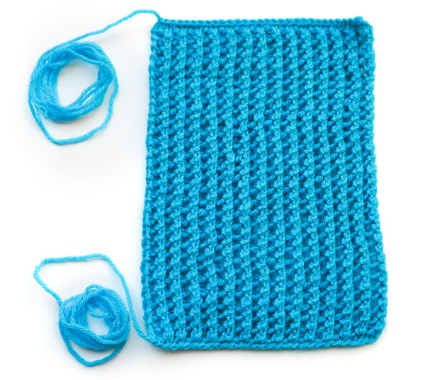 Taschentuchbox stricken - Schritt 2
