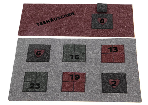 Tee-Adventskalender nähen - Schritt 5