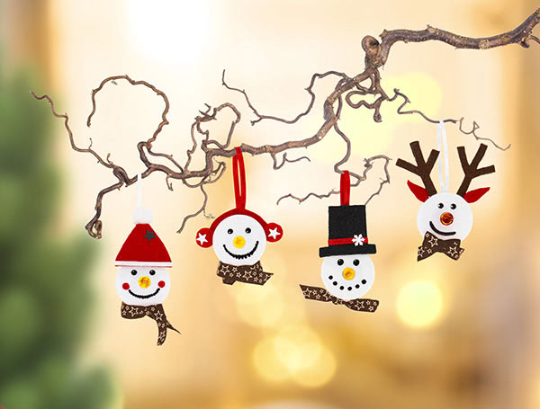 Winterliche Teelicht-Figuren basteln Winterliche Teelicht-Figuren basteln