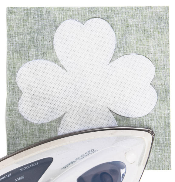 Tischdeko Kleeblätter nähen - Schritt 2 Tischdeko Kleeblätter nähen - Schritt 2