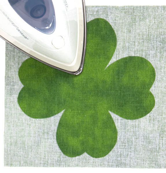 Tischdeko Kleeblätter nähen - Schritt 5 Tischdeko Kleeblätter nähen - Schritt 5