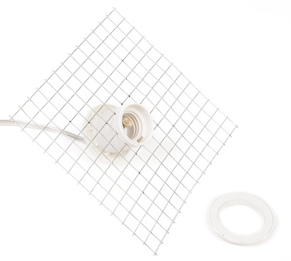 Tischlampe aus Rattan basteln - Schritt 13