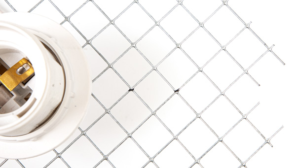 Tischlampe aus Rattan basteln - Schritt 15