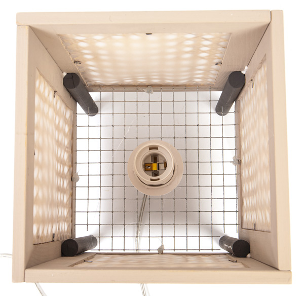 Tischlampe aus Rattan basteln - Schritt 16