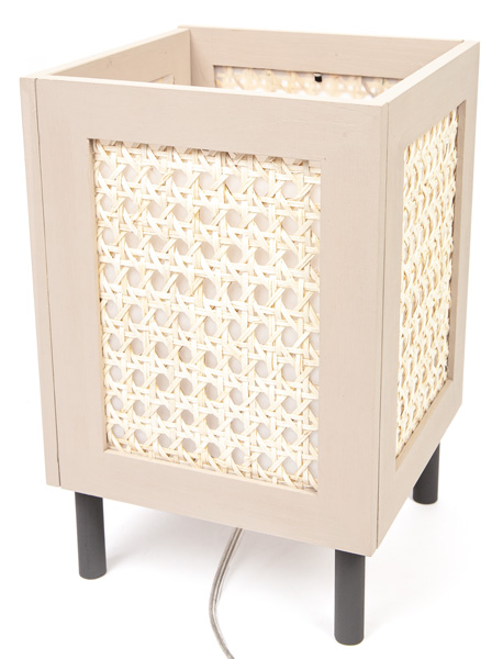 Tischlampe aus Rattan basteln - Schritt 18