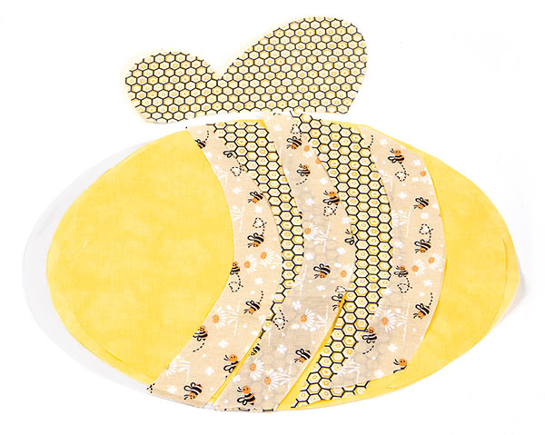 Tischset "Biene" nähen - Schritt 1