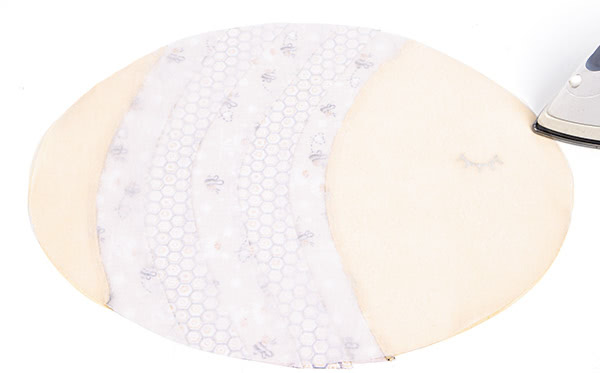 Tischset "Biene" nähen - Schritt 6