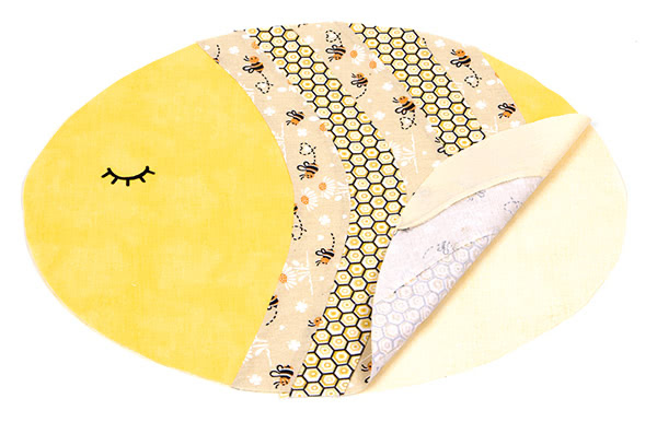 Tischset "Biene" nähen - Schritt 7