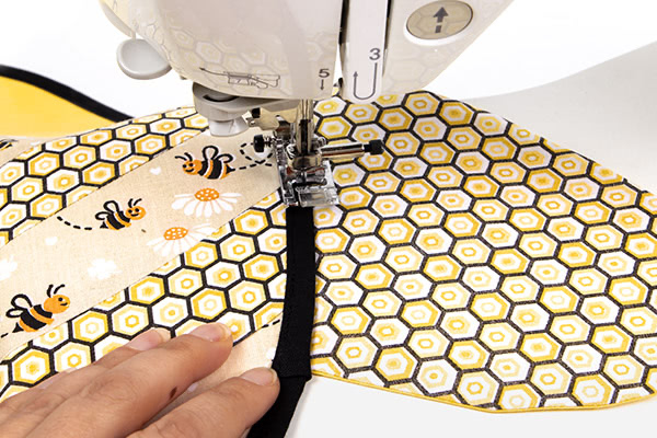 Tischset "Biene" nähen - Schritt 13