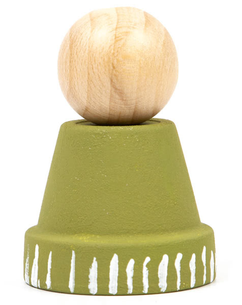 Häschen aus Tontöpfen basteln - Schritt 3 Häschen aus Tontöpfen basteln - Schritt 3