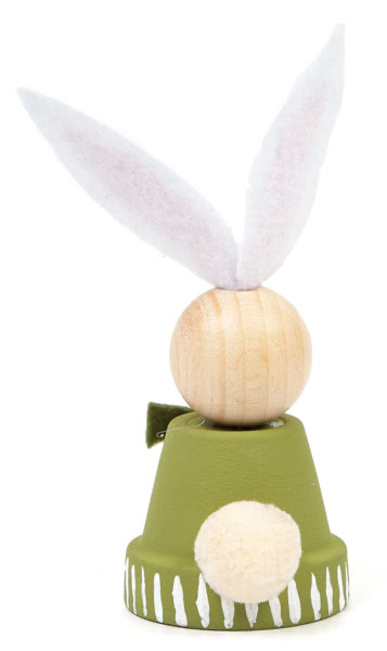 Häschen aus Tontöpfen basteln - Schritt 9 Häschen aus Tontöpfen basteln - Schritt 9