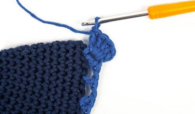 Topfhandschuh häkeln Schritt 3/5