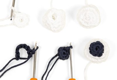 Topfhandschuh häkeln Schritt 4/3