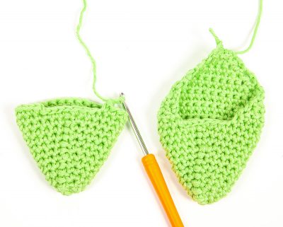 Topfhandschuh häkeln Schritt 5