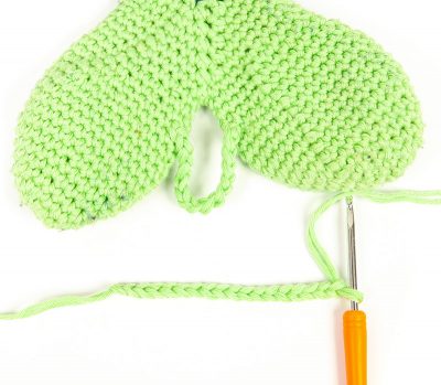 Topfhandschuh häkeln Schritt 11