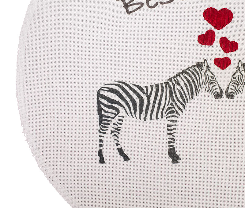 Transferfolie Stoff versäubern