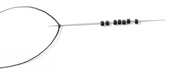 Uhrenarmband mit Perlen weben - Schritt 9 Uhrenarmband mit Perlen weben - Schritt 9