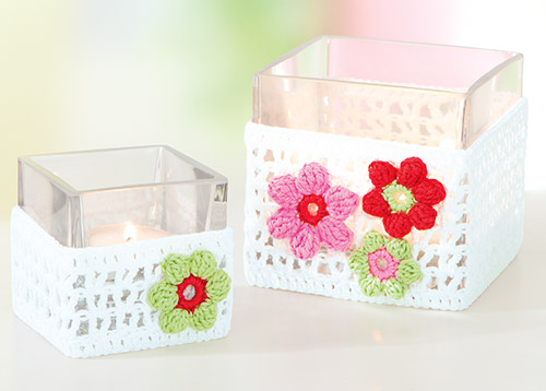 umhaekelte-windlichter