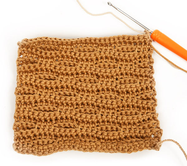 Untersetzer Bierkrug häkeln - Schritt 1