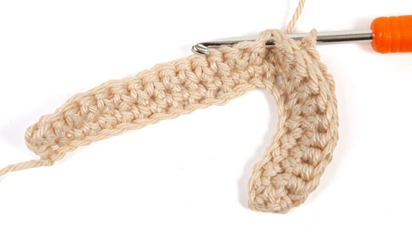 Untersetzer Bierkrug häkeln - Schritt 4