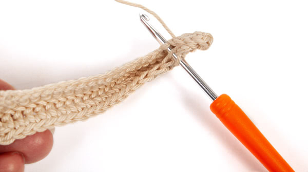 Untersetzer Bierkrug häkeln - Schritt 5