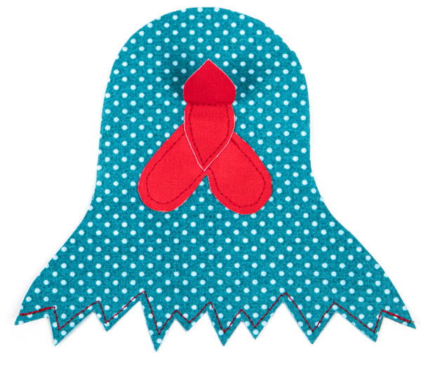 Verrücktes Huhn nähen - Schritt 6 Verrücktes Huhn nähen - Schritt 6