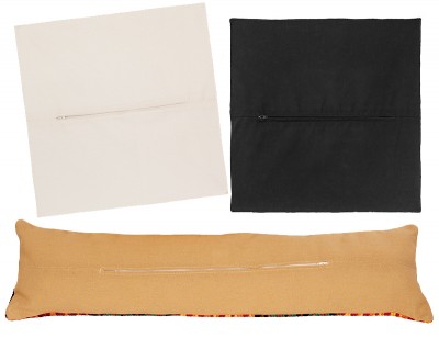 Verschiedene Kissenrücken