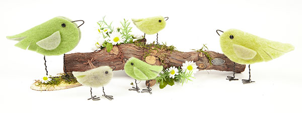 Vögel aus Wollband basteln - Schritt 7 Vögel aus Wollband basteln - Schritt 7