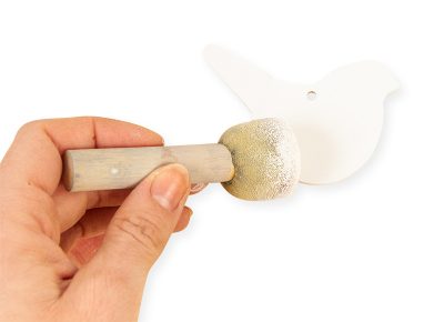 Tischkartenhalter in Vogelform - Schritt 2