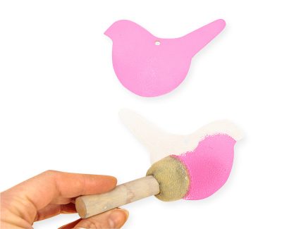 Tischkartenhalter in Vogelform - Schritt 4