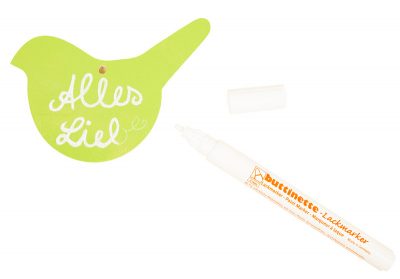 Tischkartenhalter in Vogelform - Schritt 9