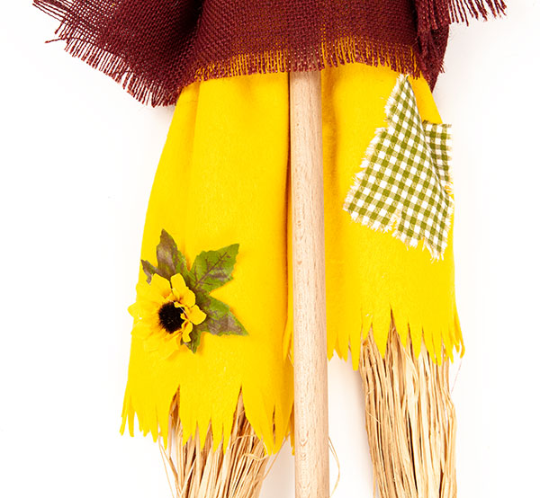 Vogelscheuche basteln - Schritt 20