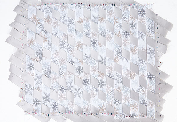 Wandbild aus Bändern weben - Schritt 6 Wandbild aus Bändern weben - Schritt 6