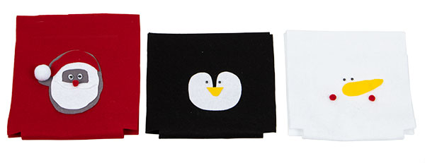 Weihnachtssäckchen nähen - Schritt 1 Weihnachtssäckchen nähen - Schritt 1