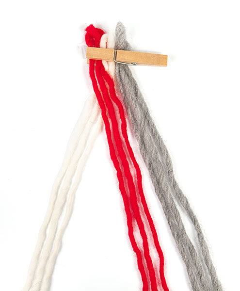 Weihnachtswichtel basteln - Schritt 2